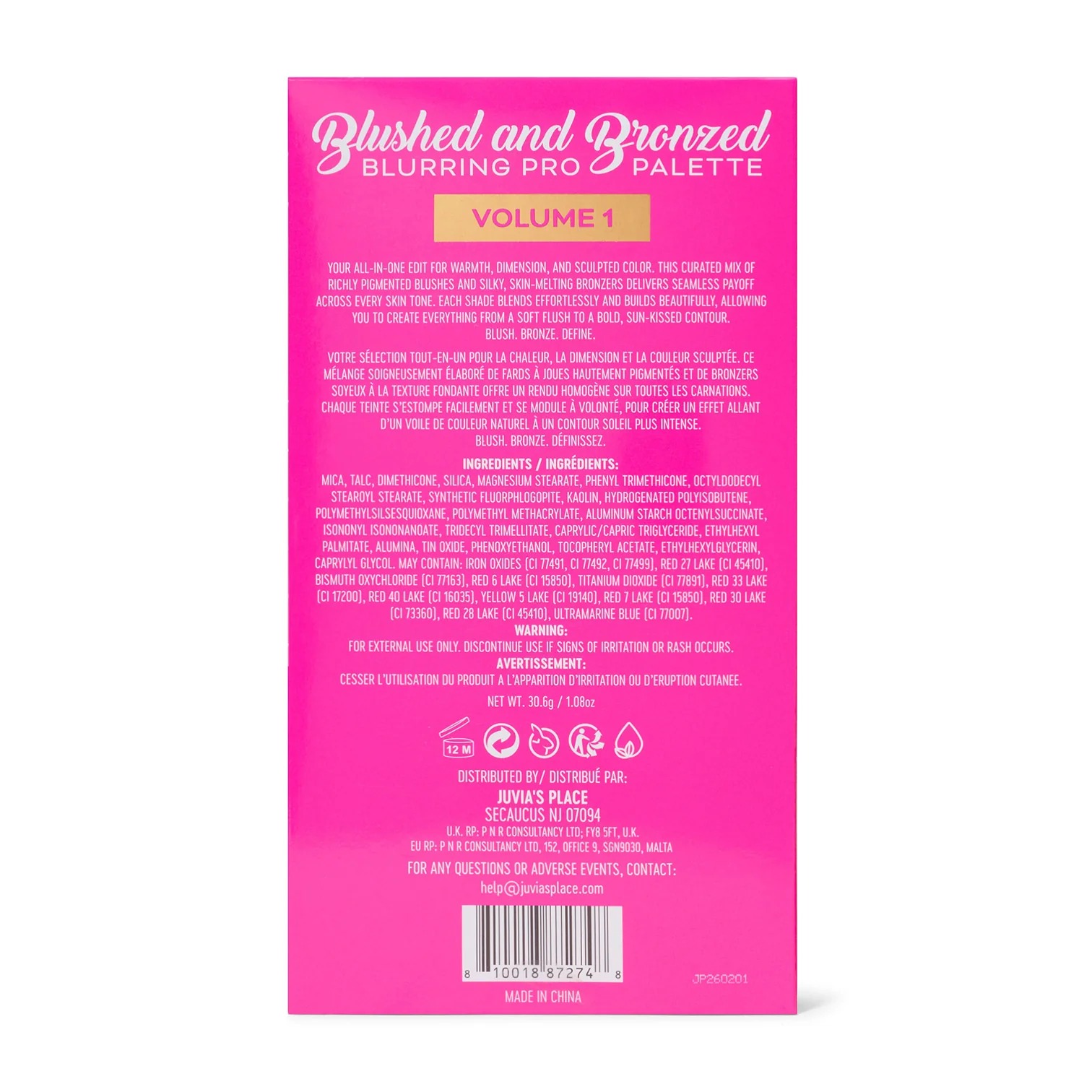Blushed and Bronzed Blurring pro palettes - Image 6